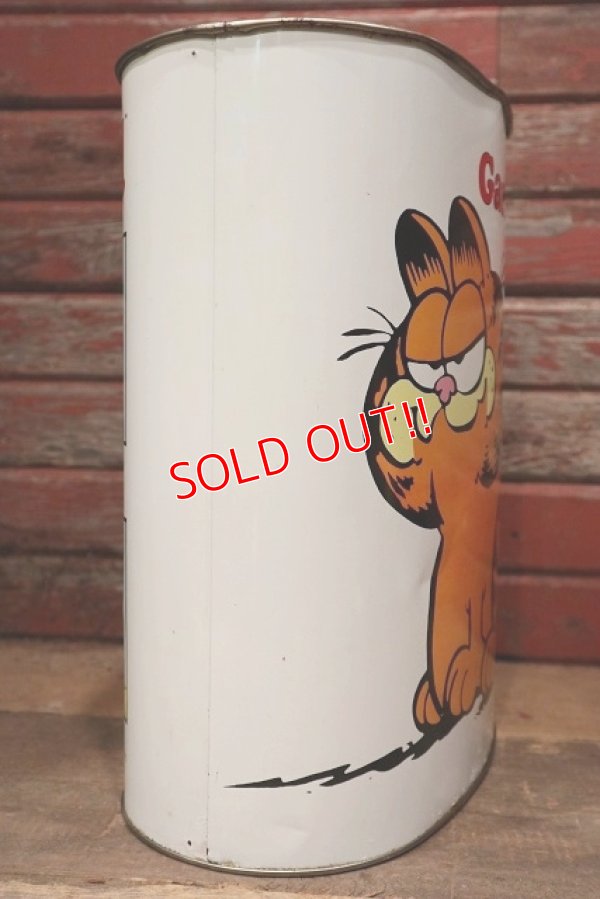 画像7: ct-221101-07 Garfield / CHEINCO 1970's-1980's Tin Trash Box