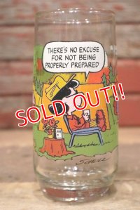 gs-221101-05 McDonald's / 1983 Camp Snoopy Collection Glass "Macy"