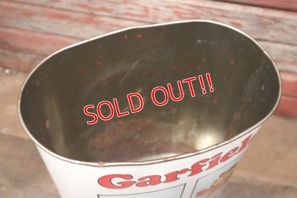 画像9: ct-221101-07 Garfield / CHEINCO 1970's-1980's Tin Trash Box