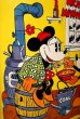画像3: ct-221101-06 Mickey Mouse & Minnie Mouse / CHEINCO 1970's Tin Trash Box