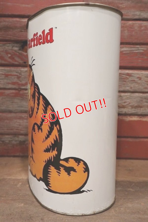 画像6: ct-221101-07 Garfield / CHEINCO 1970's-1980's Tin Trash Box