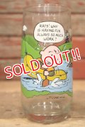 gs-221101-02 McDonald's / 1983 Camp Snoopy Collection Glass "Charlie Brown"