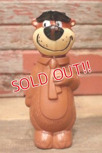 ct-221101-33 Yogi Bear / Knickerbokcer 1960's Plastic Coin Bank