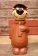 画像1: ct-221101-33 Yogi Bear / Knickerbokcer 1960's Plastic Coin Bank (1)