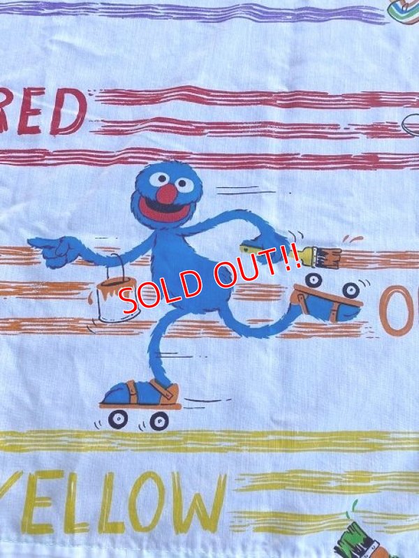 画像4: ct-221101-01 SESAME STREET / 1980's Flat Sheet (Twin)