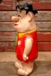 画像5: ct-221001-25 Fred Flintstone / Knickerbocker 1960's Rubber Doll