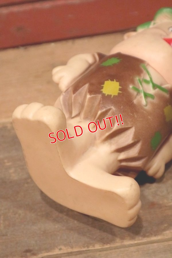 画像9: ct-221001-26 Barney Rubble / Knickerbocker 1960's Rubber Doll