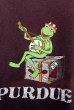 画像2: ct-221101-19 Kermit × PURDUE / 1970's T-Shirt (2)