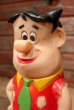 画像2: ct-221001-25 Fred Flintstone / Knickerbocker 1960's Rubber Doll (2)