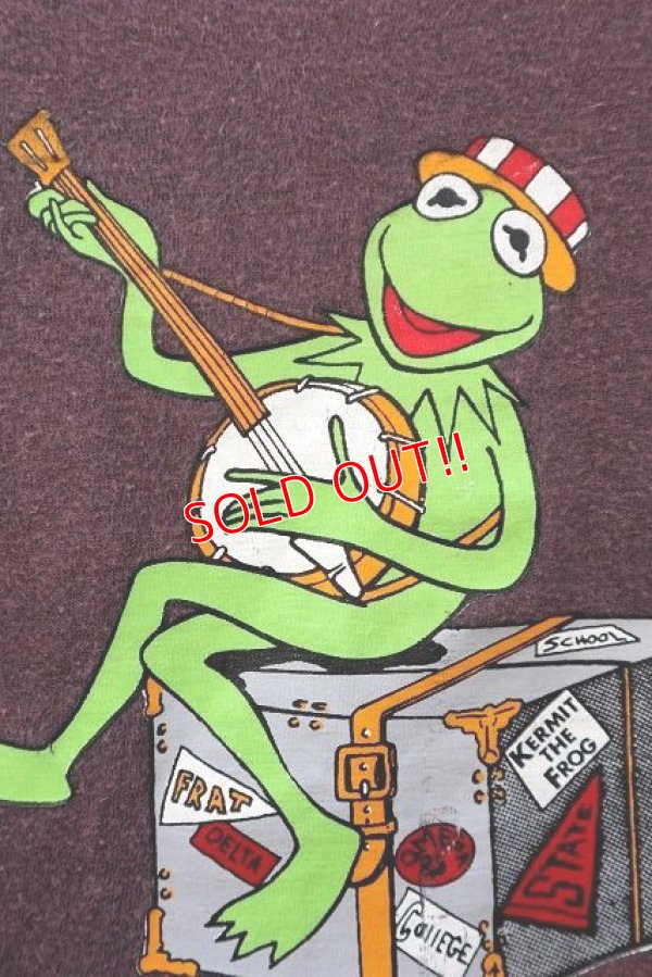 画像3: ct-221101-19 Kermit × PURDUE / 1970's T-Shirt