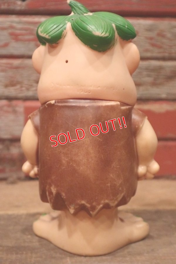 画像6: ct-221001-26 Barney Rubble / Knickerbocker 1960's Rubber Doll