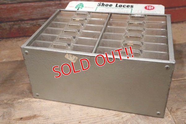 画像11: dp-221101-24 Old Hickory / Vintage Shoe Laces Store Counter Top Display