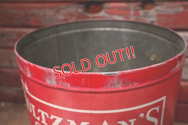 画像8: dp-221101-32 HOLTZMAN'S CHEESE PRETZ-STICKS / 1940's Tin Can