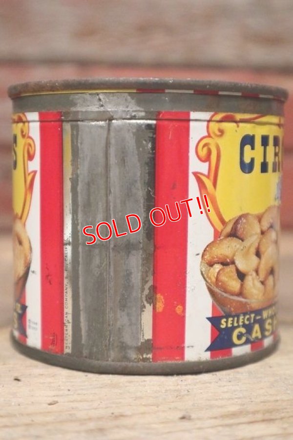画像5: dp-221101-05 CIRCUS CASHEWS / 1950's Tin Can