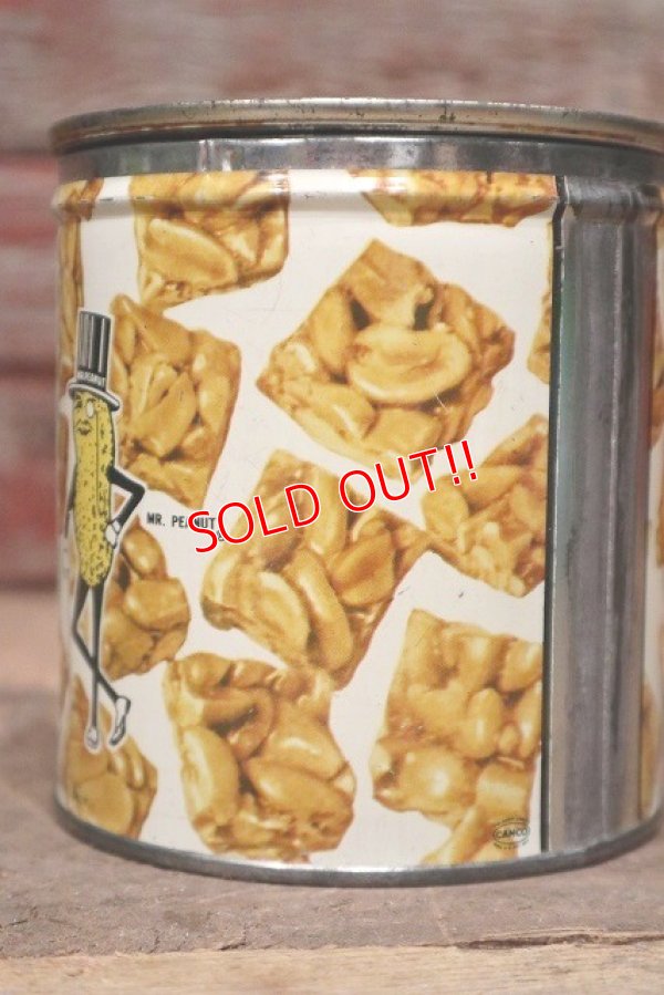 画像4: dp-221101-08 PLANTERS / MR.PEANUT 1940's OLD FASHIONED PEANUT CANDY Can