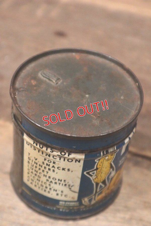 画像6: dp-221101-06 PLANTERS / MR.PEANUT 1940's Salted PEANUTS Can