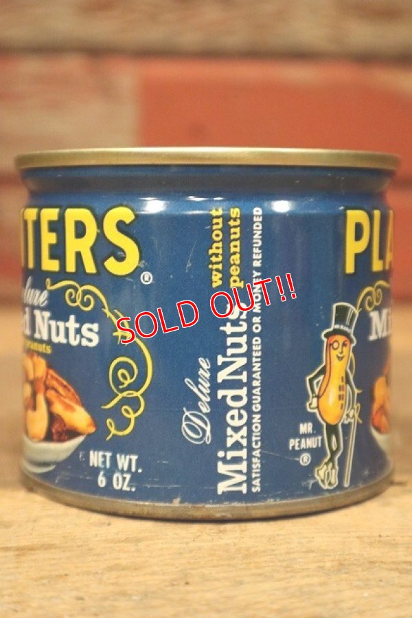 画像4: dp-221101-10 PLANTERS / MR.PEANUT 1960's-1970's Deluxe Mixed Nuts Can