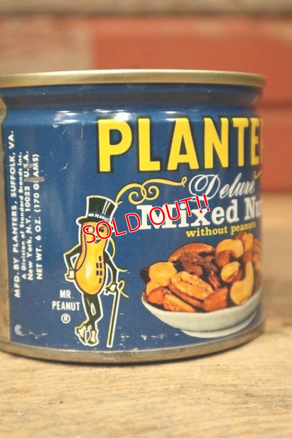 画像3: dp-221101-10 PLANTERS / MR.PEANUT 1960's-1970's Deluxe Mixed Nuts Can