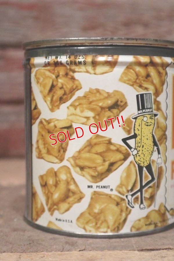 画像5: dp-221101-08 PLANTERS / MR.PEANUT 1940's OLD FASHIONED PEANUT CANDY Can