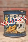 dp-221101-06 PLANTERS / MR.PEANUT 1940's Salted PEANUTS Can