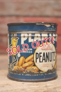 dp-221101-06 PLANTERS / MR.PEANUT 1940's Salted PEANUTS Can
