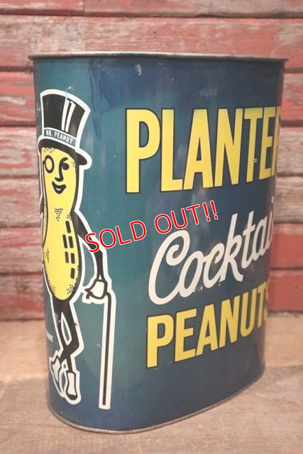 画像1: ct-221101-93 PLANTERS / MR.PEANUT 1960's Trash Box