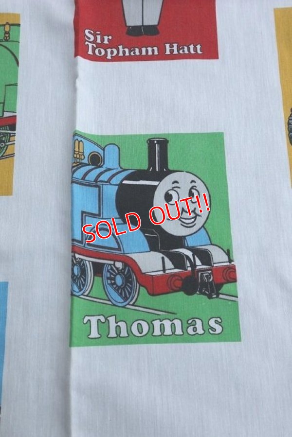画像2: ct-220601-07 Thomas & Friends / 1992 Flat Sheet (Twin size)