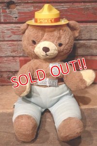 ct-221101-84 SMOKEY  BEAR / IDEAL 1960's Plush Doll