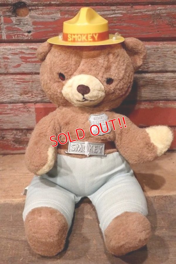 画像1: ct-221101-84 SMOKEY  BEAR / IDEAL 1960's Plush Doll