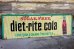 画像1: dp-221101-49 diet-rite cola / 1960's Metal Sign (1)