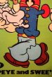 画像3: ct-220901-13 Popeye & Swee'pea / jaymar 1970's Frame Tray Puzzle