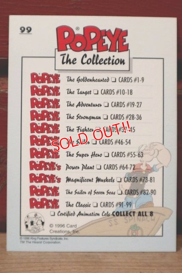 画像9: ct-220901-13 Popeye / 1996 Trading Cards Complete set of 99