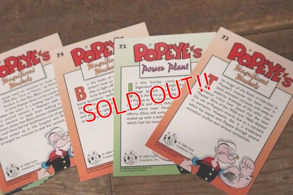 画像8: ct-220901-13 Popeye / 1996 Trading Cards Complete set of 99