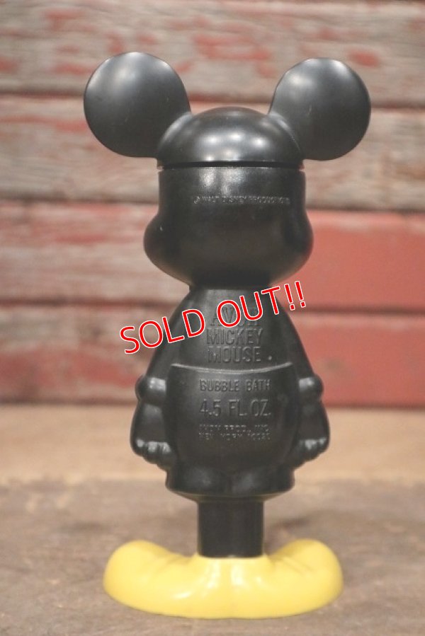 画像6: ct-210401-66 Mickey Mouse / AVON 1960's Bubble Bath Bottle