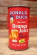 画像1: ct-221101-54 Donald Duck / 1980's Orange Juice Can (1)