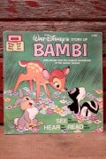 ct-221101-70 Bambi / 1970's 24 Page Read Along Book and Tape