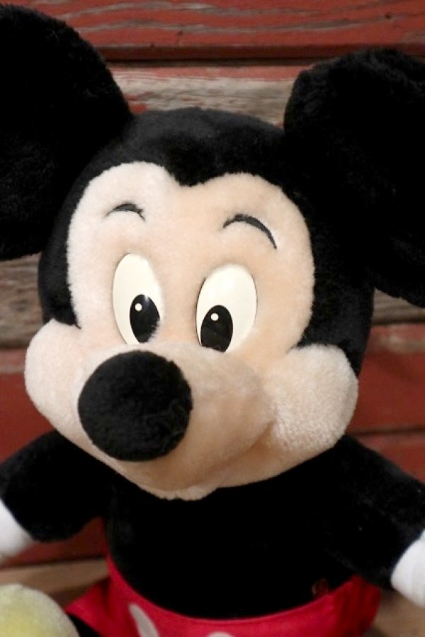 画像2: ct-221101-05 Mickey Mouse / 1980's-1990's Musical Box Plush Doll