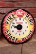 画像6: dp-221101-57 AC FIRE RING SPARK PLUGS / 1960's Lighted Clock (6)