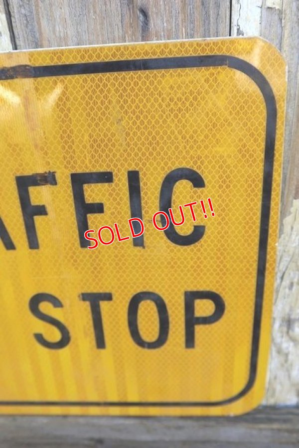画像4: dp-221101-46 Road Sign "CROSS TRAFFIC DOES NOT STOP"