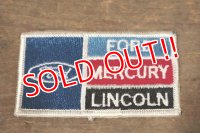 nt-221101-03 FORD MERCURY LINCOLN / Vintage Patch