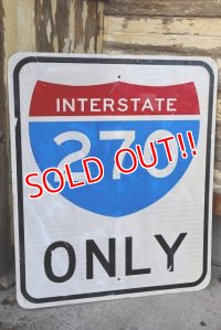 dp-221101-43 Road Sign "INTERSTATE 270 ONLY"