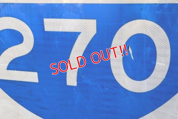 画像5: dp-221101-43 Road Sign "INTERSTATE 270 ONLY"
