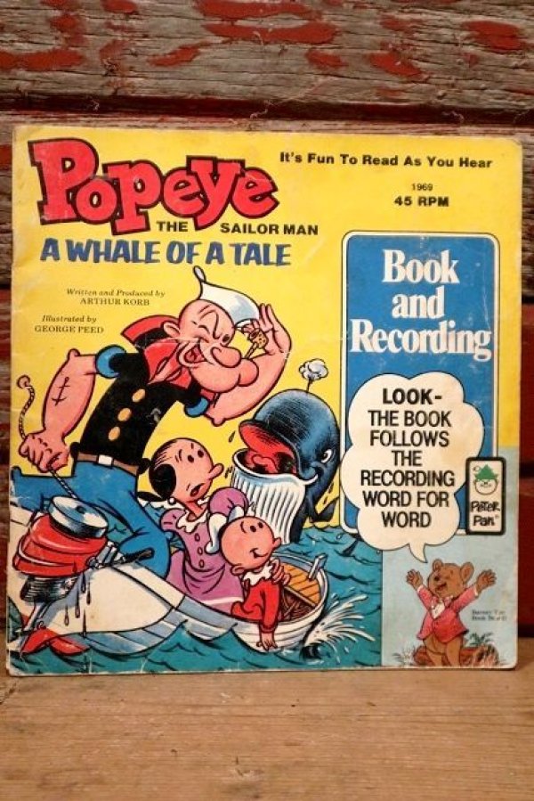 画像1: ct-220901-13 Popeye / 1981 Book and Recording