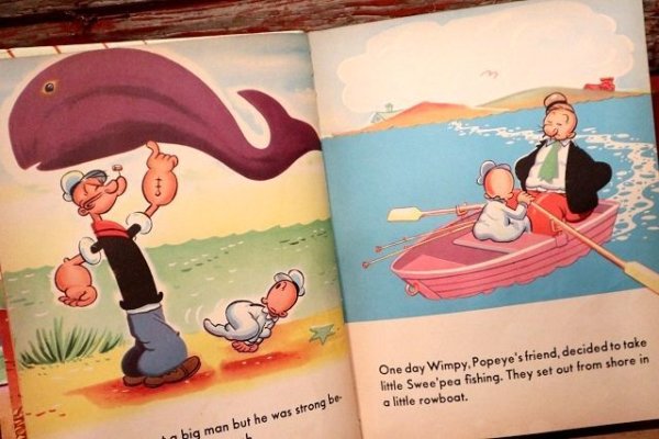 画像3: ct-220901-13 Popeye / Wonder Book 1955 Picture Book