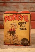 ct-220901-13 Popeye / 1936 "SEES TEH SEA" Book