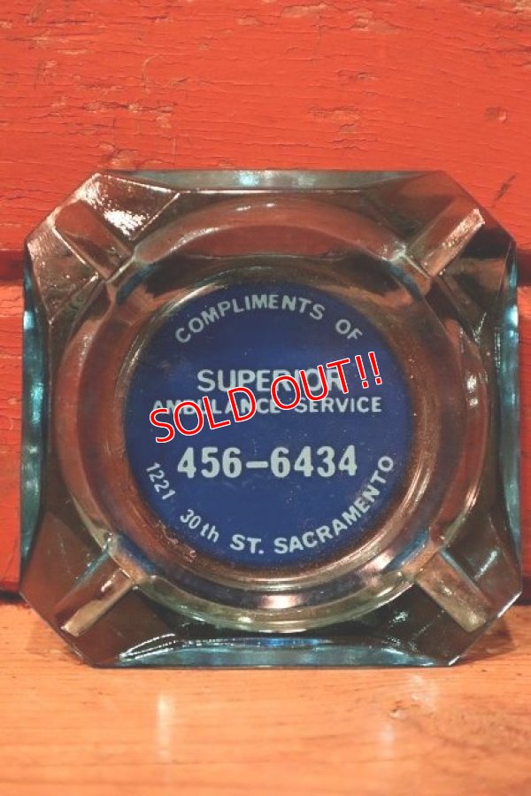画像2: dp-221101-78 Superior Ambulance Service / Vintage Ashtray