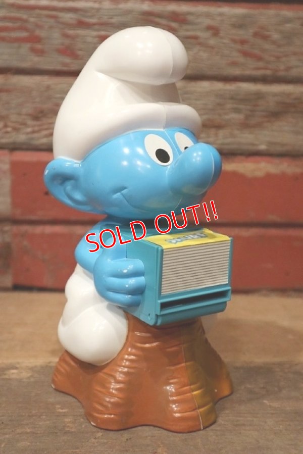 画像1: ct-221101-87 Smurf / 1980's Spin-Around-Game Figure