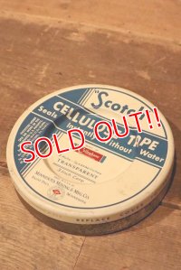 dp-221101-62 Scotch CELLULOSE TAPE / Vintage Tin Can