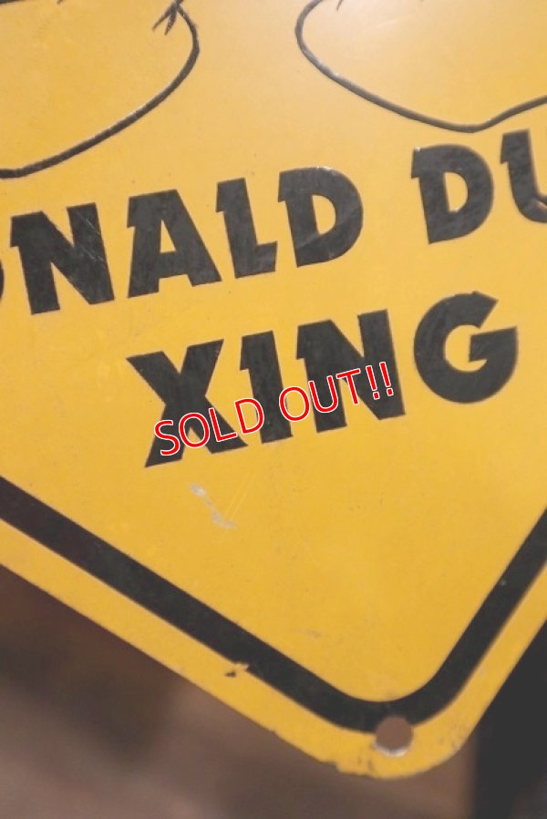 画像5: ct-221001-32 Donald Duck / 1990's〜 "CAUTION XING" Sign