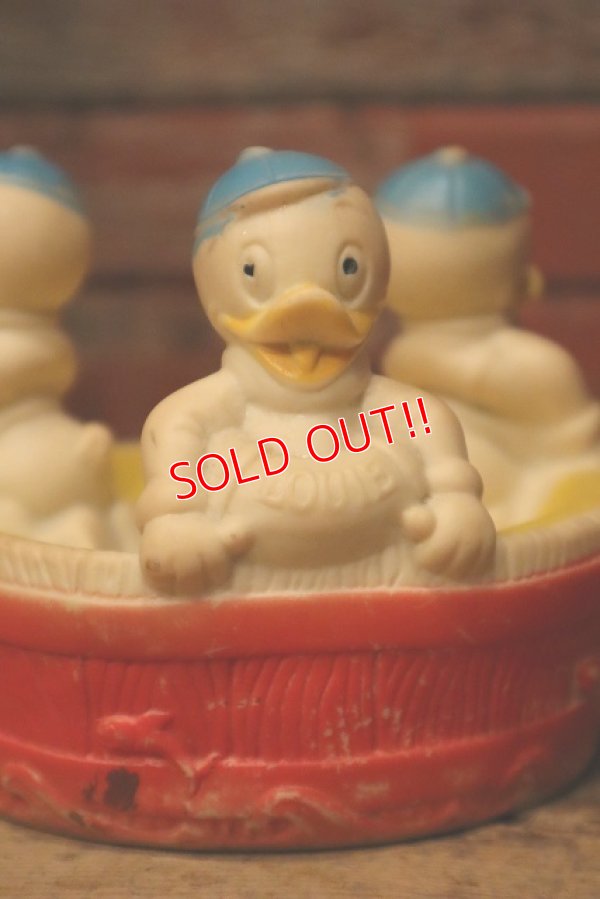 画像4: ct-221201-23 Huey, Dewey and Louie / Sun Rubber 1950's-1960's Rubber Soap Tub